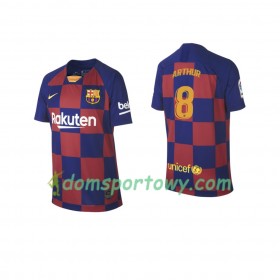 Koszulka FC Barcelona Arthur 8 Domowe Koszulki Piłkarskie 2019-2020 Krótki Rękaw 
